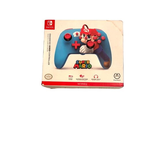 ORIGINAL BOX SEALED PowerA Enhanced Wired Controller For Nintendo Switch - Super - Picture 2 of 6